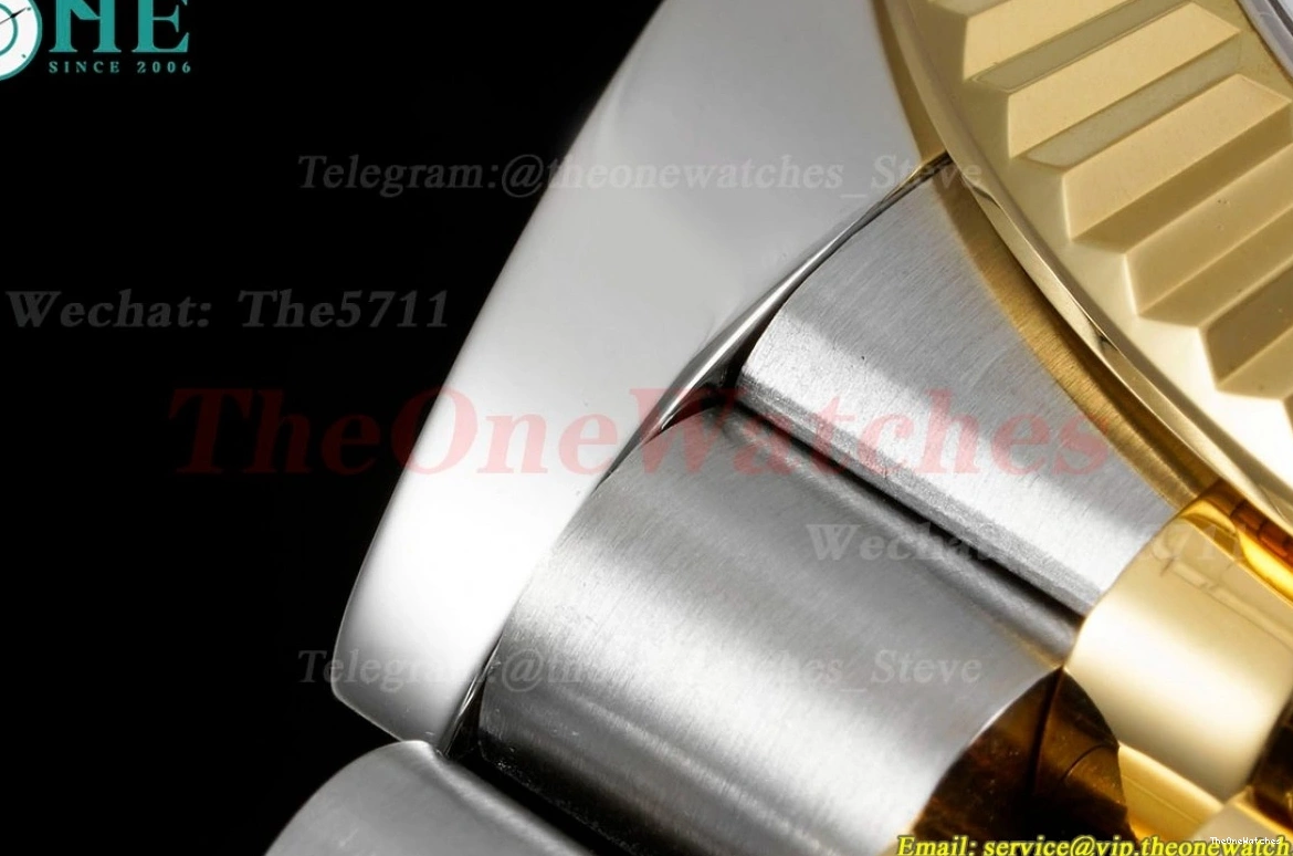 Blk SS VR3235 41MM YG 126333 Jub Datejust Stk GMF 904L 0211